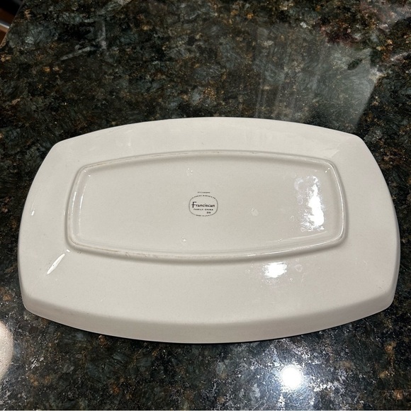 Mid-Century FRANCISCAN Platter | Sycamore Pattern | Serving Dish - Picture 4 of 5